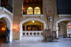 25B Suit Of Armour And Long Spears In The Banff Springs Hotel Mt Stephen Hall.jpg